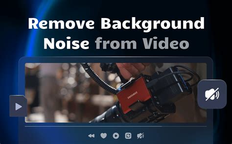 can you remove background noise from a video
