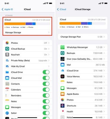 can you remove backups from icloud