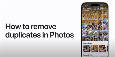 can you remove duplicate photos on iphone