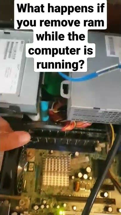 can you remove ram.while pc is on