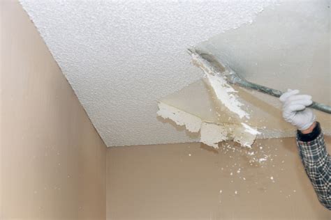 can you remove texture from ceiling