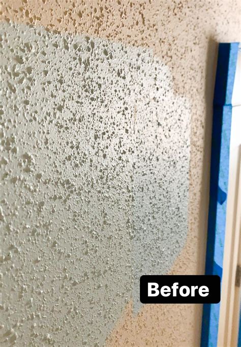 can you remove texture from drywall