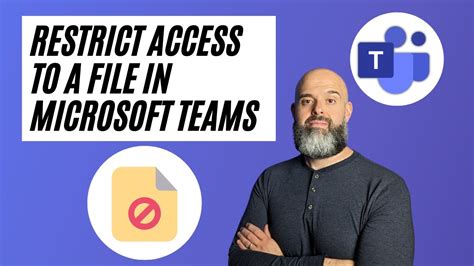 can you restrict access to files in teams