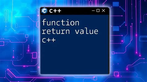 can you return 2 values in c++