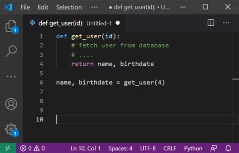 can you return multiple variables in python function