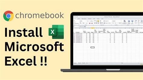 can you run microsoft excel on a chromebook