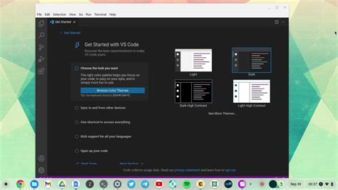 can you run visual studio code on chromebook