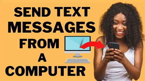 can you send text messages from your computer