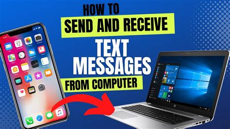 can you send text messages on a computer