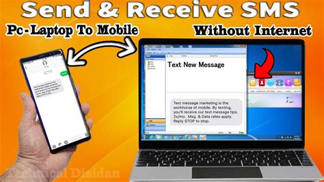 can you send text messages without data or wifi