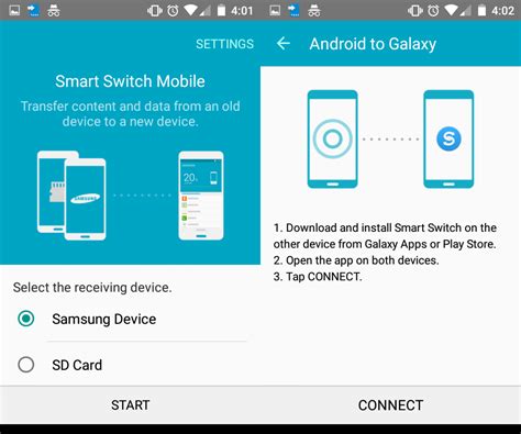can you transfer data from android to iphone using smart switch
