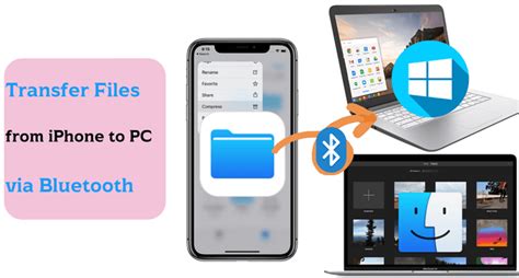 can you transfer files from iphone to pc using bluetooth