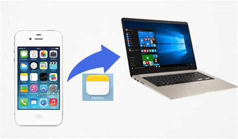 can you transfer notes from iphone to computer