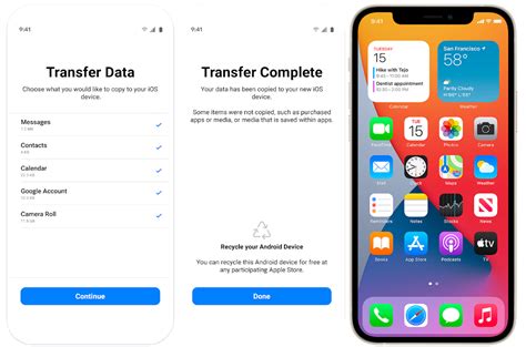 can you transfer whatsapp data from android to apple