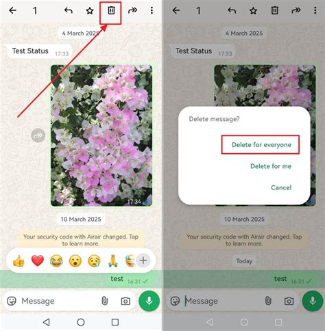 can you unsend a text on android phone