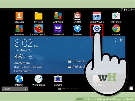 can you update the operating system on an android tablet