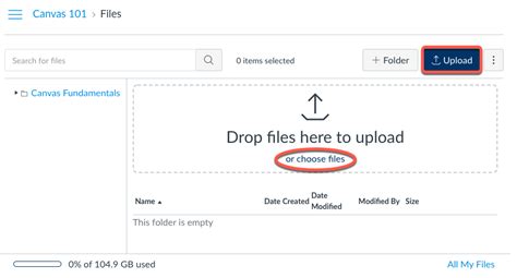 can you upload a video to canvas