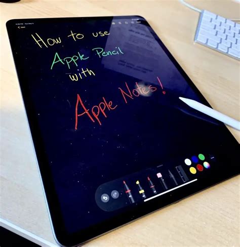 can you use apple pencil with excel