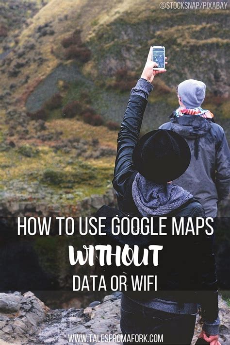 can you use google maps without wifi or data