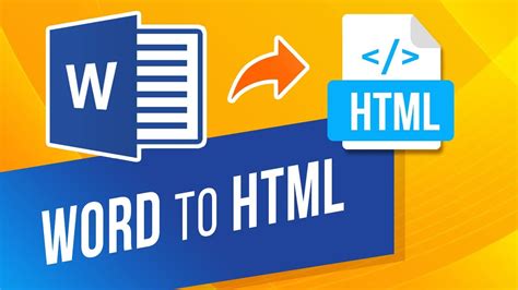 can you use html in word