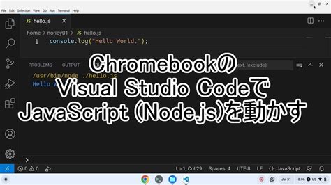 can you use javascript on a chromebook