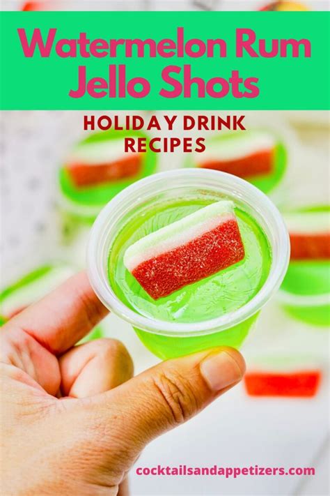 can you use malibu rum in jello shots