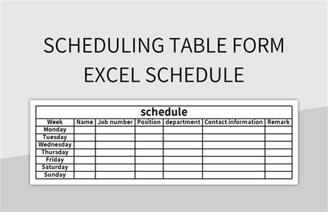 can you use microsoft forms for scheduling