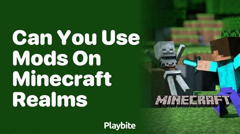 can you use mods on java realms