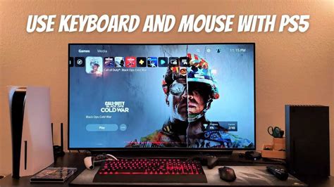 can you use mouse and keyboard on ps5 cod