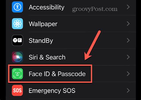 can you use passcode instead of face id for hidden photos