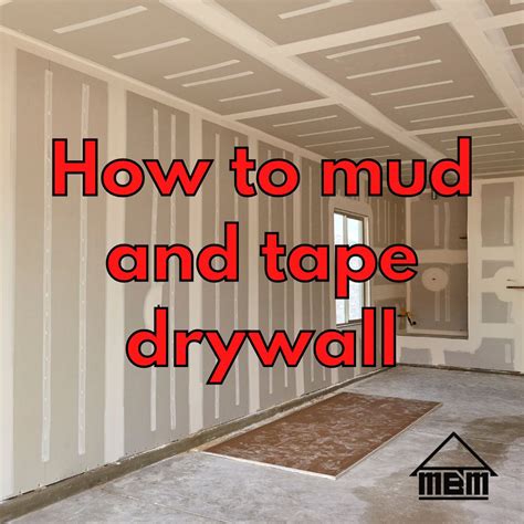 can you use regular drywall mud with mesh tape