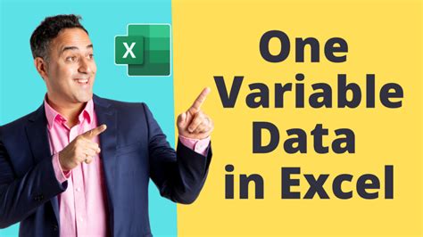 can you use variables in excel formulas