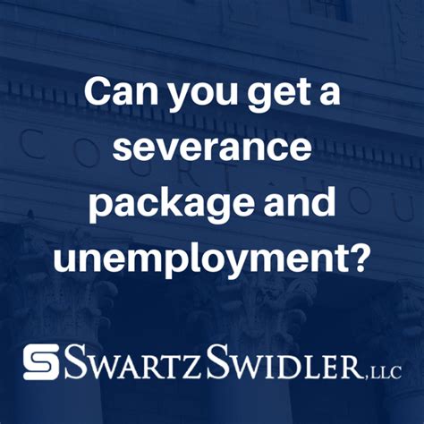 can you work while getting severance