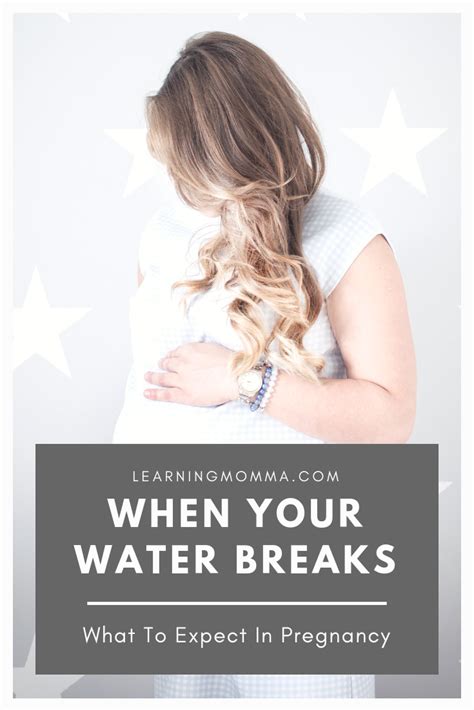 can your water break while sleeping