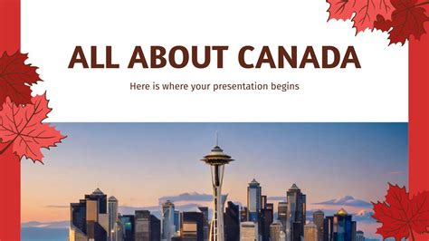 canada presentation topics
