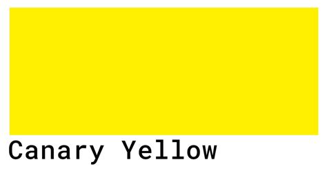 canary color code