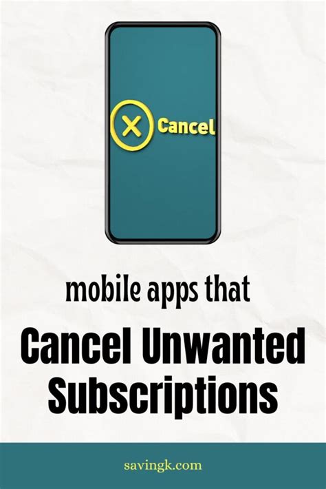 cancel unused subscriptions