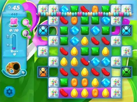 Candy Crush Saga Level 445 Walkthrough