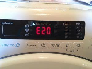 candy washing machine display flashing no error code