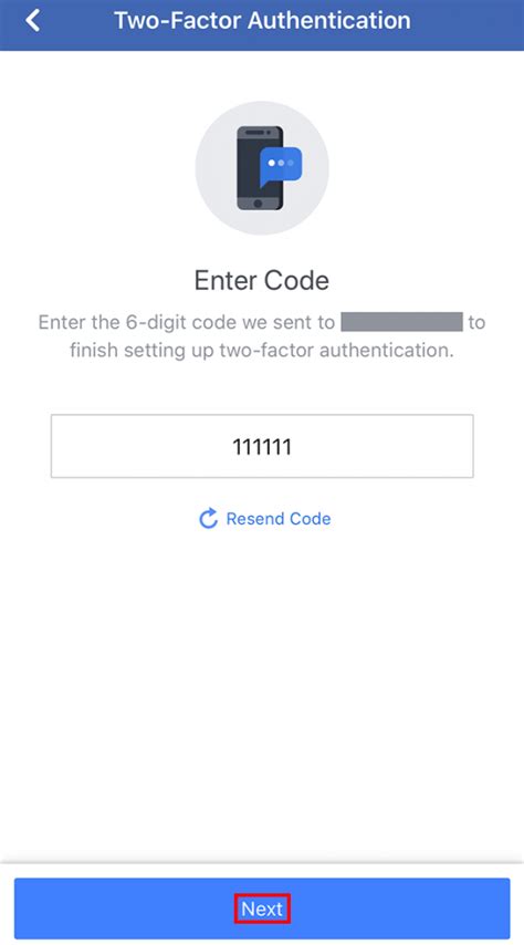 cannot get two factor authentication code facebook