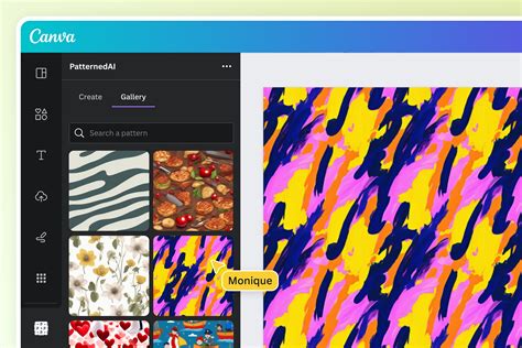 canva how to make a pattern