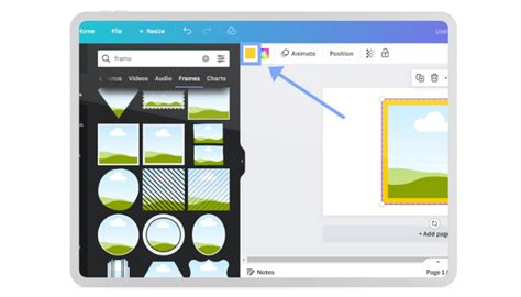 canva how to replace image in frame