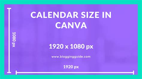 canva presentation size in px