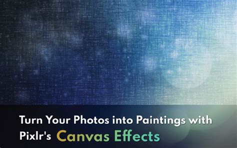canvas image effects