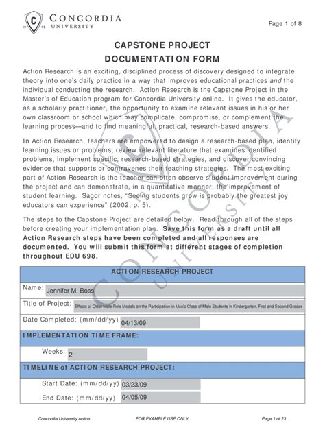 capstone project documentation