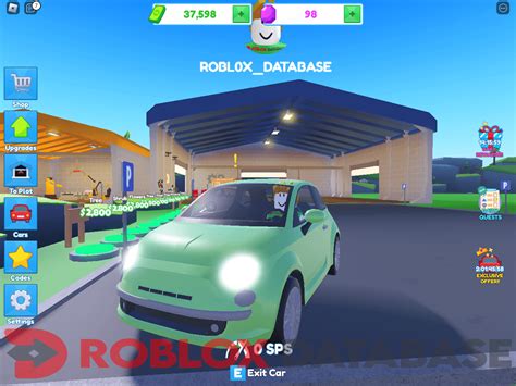 car games on roblox with codes