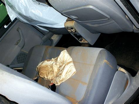 car interior damage