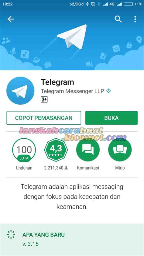 cara bikin saluran telegram indonesia