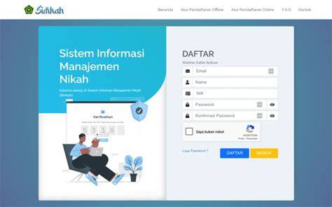 Langkah mendaftar akun baru Bisnis Muda