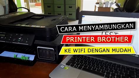 Menghubungkan Printer ke Jaringan Wi-Fi